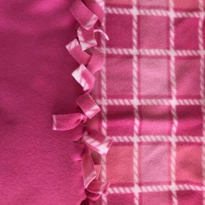 Pink Tartan Blankie